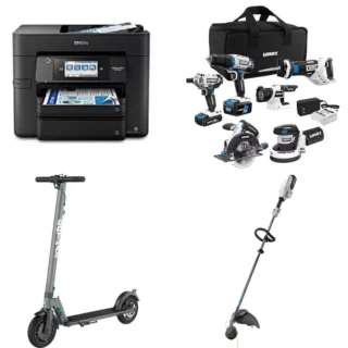 1 Pallet - 25 Pcs - Home Theatre In a Box, Power Tools, Over Ear Headphones, Portable Speakers - Untested Customer Returns - Walmart