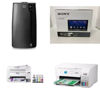 1 Pallet - 32 Pcs - Home Theatre In a Box, Power Tools, Makeup, Portable Speakers - Mixed Condition - Walmart